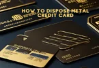 How to dispose metal credit card