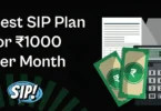 Best SIP plans for 1000 per month