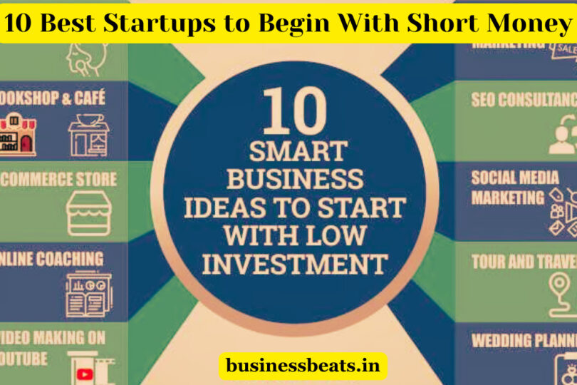 10 Best Startups to Begin With Short Money